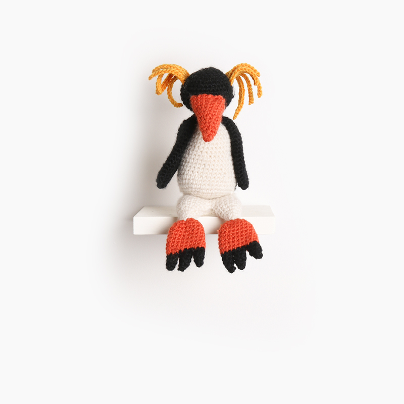 penguin bird crochet amigurumi project pattern kerry lord Edward's menagerie